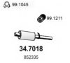 ASSO 34.7018 End Silencer
